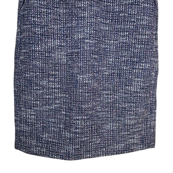 J. Crew Women's 0 Petite Tweed Sleeveless Lined Sheath Dress with pockets - Picture 6 of 10